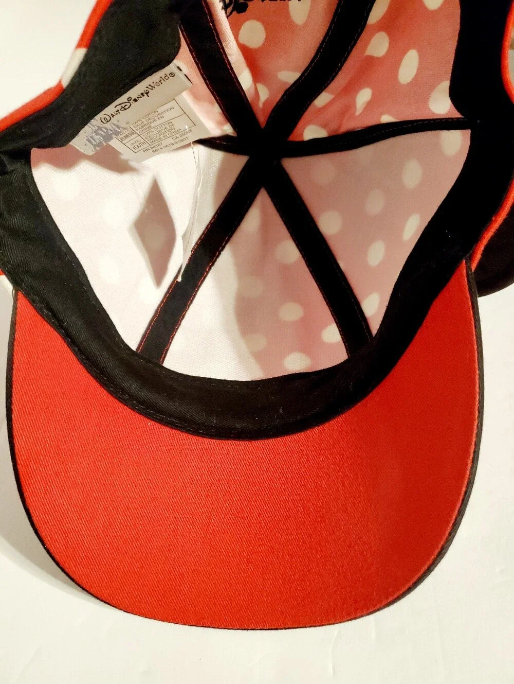 Official Disney's Minnie Mouse Snapback Youth Baseball Hat with Ears